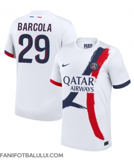 Paris Saint-Germain Bradley Barcola #29 Tricou Fotbal Replică 2024-25 Barbati Deplasare